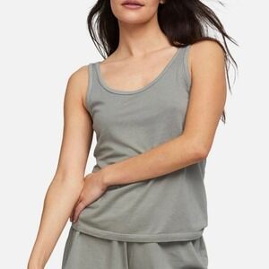 Mate the Label Sleep Lounge Tank, Sage Gray (Sz S)‎